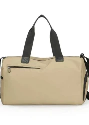 Gym Bag For Women Men With Shoe Compartment Sport Duffel Bag Waterproof Travel Weekender Overnight Carry On Bag For Yoga With Trolley