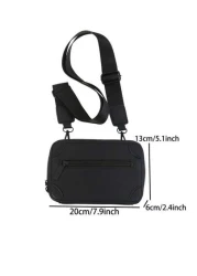 Men s Stylish Square Crossbody Bag Sling Bag Casual Box Shape Shoulder Bag Small Messenger Bag For Valentine s Day Gift Father s Day Gift College Travelling Commuting Sling Bag For Men Business