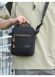 Crossbody Bag Men s Shoulder Bag Casual Backpack Waterproof Oxford Cloth Bag Travel Business Shoulder Bag Small Bag Canvas Men s Bag
