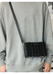 peach tree Minimalist Solid Peach Tree Mini Box Shoulder Bag Gifts For Men Valentine Day Vintage Black Bag Travel Essentials Holiday Essentials Bag For Men Camping Sling Bag For Men Stickers Bags Wint