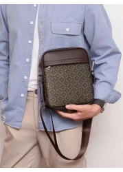 European And American Style Men Shoulder Bag Casual Cowhide Leather Crossbody Bag Business Messenger Bag