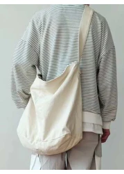 Students Freshman Multifunctional Sling Bag Shoulder Bag Casual Bag Men Minimalist Canvas Hobo Bag Schoolbag College School Outdoors Sports College Bag Summer Bag Multi Functional Thanksgiving Purse H