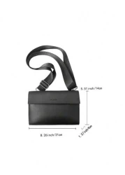 Crossbody Mini Bag Sling Bag Shoulder Bag Square Bags Messenger Bags Mini Multi Layer Black Small Travel Phone Bag Messenger Bag Clutch Bag