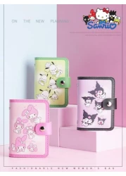 Sanrio 1 4 Anti Demagnetization Large CapacityCard Pack Multi Slot Compact Driver s License Card Case Carry On Work And Travel Must Haves Carry On Luggage Storage Accessories Beach Essentials Teacher