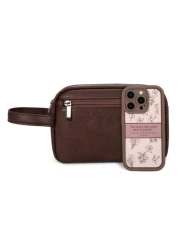 SHILAN Men s Wallet PU Leather Handbag Large Business Handbag Phone Card Holder Box Gift Father Son Husband Boyfriend Men s Wallet Leather Handbag Large Business Handbag Phone Card Holder Box Gift Fat