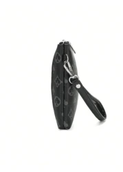 Washing Toiletry Bag Handbag For Sports Business Fashion Pu Men Square Bag Male Clutch Purse Zipper Money Bag Holiday Essentials Fall Stuff Anti Theft Portable Lightweight Scream Men Bag Men Zipper Ba