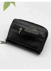 HOVI S Classic Minimalist Card Holder Wallet Ultra Portable Multi Function Coin Purse Mini Bag Small Bag