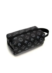 Mini Vintage Floral Print Clutch Bag For Men Retro Embossed PU Material Handbag Water Resistant Simple Wrist Pouch Valentines Gifts Valentine Gifts For Men Valentine Day Holiday Vintage School The Spo