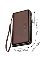 New Wallet Men s Long Business Leisure Large Capacity Wallet Men s Youth Fashion Wallet Clutch