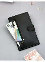 HOVI S Lightweight Passport Card Case Multi Card Slots Multi Function Passport Protect Your ID With This Portable Slim Bag Lightweight Portable Credit Card ID Card White Collar Workers Purse Wash Bag