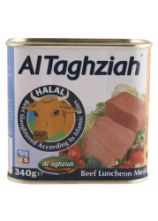 Al Taghziah Luncheon Beef Meat 340g Pack of 2