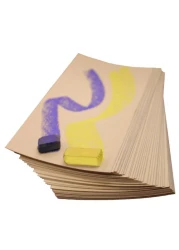 UART Sanded Pastel Paper M160281 21Inch27Inch No320 Grade Paper 10Pack