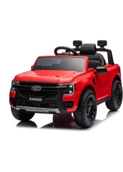 Lovely Baby Power Riding SUV Car LB 707L for Kids, Electric Ride On, Battery Operated Car, Leather Seats, Toddler Car, Music Play MP3-USB - Red