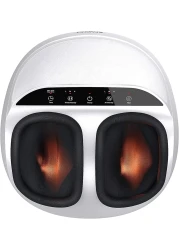 Renpho Foot Massager Machine With Heat, Shiatsu Massager Deep Kneading Therapy, Air Compression, Relieve Foot Pain From Plantar Fasciitis, Improve Blood Circulation (Panel Control)