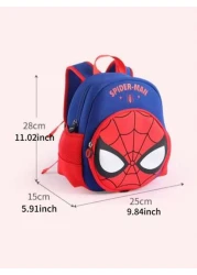 Disney Spider Man Backpack Cute Fashionable Children Schoolbag Perfect For Traveling And School