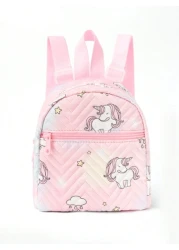 1pc Mini Cute Unicorn Print Children s Backpack Suitable For Girls Primary School Students Middle School Students Travel Vacations Schools Holiday Gifts Daily Use