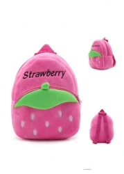 حقيبة ظهر كارتون قطيفة محمولة ، حقيبة كتف للحرم الجامعي ، حقيبة ظهر صغيرة