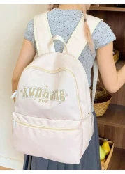 Fashionable Versatile Backpack Large Capacity Multi Layer Casual Travel Bag For High School And College Students