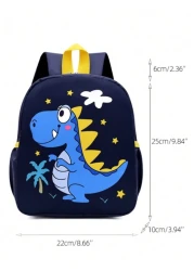 Kids Cartoon Dinosaur Backpack Lightweight And Easy To Carry Shoulder Bag For Toddler Boys