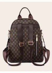 Solid Color School Bag Full Color Matching Lightweight Backpack Student School Bag Waterproof Lightweight Simple Large Capacity Backpack School Bag Suitable For Graduates Teen Girls Freshmen Sophomore