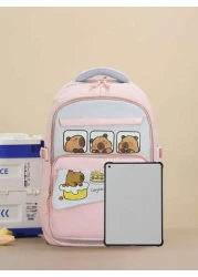 حقيبة ظهر جميلة وطازجة للفتيات ذات سعة مناسبة لطلاب المدارس الثانوية والإعدادية