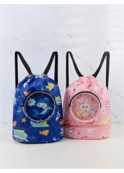 Waterproof Swimming Backpack With Dry And Wet Separation Ldeal For Swimming Storage