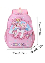 Summer New Schoolbag Cute Pony Girls Ultra Lightweight Backpack Fashion Back Protection Backpack Back To School Season Handbag Bag
