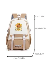Bala Elementary School Backpack Kids Student Unisex Casual Daypack Large Capacity Minimalist Versatile Design Lightweight