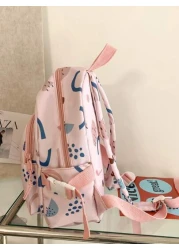 تتضمن حقيبة الظهر المدرسية اللطيفة Hundred قلادة، وحقيبة ظهر مطبوعة بالزهور، وحقيبة مدرسية للطلاب على طراز Kawaii،