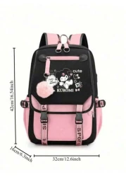 Sanrio 3D Printed Schoolbaglarge Capacity Casual Lightweight Bag For Elementary And Middle School Studentsbackpack For Third To Sixth Grade Elementary School Students