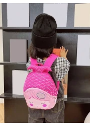 1pc Girls Mermaid Design Backpack