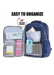 1 Piece Kids Backpack School Boy Backpack Handsome Student School Bag Large Capacity Multi Pocket Waterproof Backpack School Supplies Suitable For 6 14 Years Old Teenager Students School And Travel