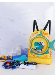 Waterproof Swimming Backpack With Dry And Wet Separation Ideal For Swimming Storage