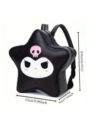 Sanrio Sanrio 3D Printing Kuromi Sanrio Cute Cartoon Teen Little Star Y2k Backpack Boy Girl School Bag Lightweight Waterproof School Bag