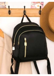 1pc Back To School Backpack Fashionable And Casual Backpack Large Capacity Suitable For Daily Schooling Very Suitable For Campus Classes Taking Pictures Birthday Gifts Suitable For Daily Shopping Shop