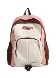 حقيبة ظهر متعددة الاستخدامات وواسعة السعة ذات طراز كلاسيكي مناسب لأي مناسبة، مريحة لقضاء المطالب اليومية وال