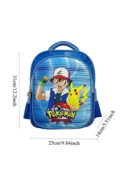 bandai Backpack Cartoon Design Practical Pockets Durable Synthetic Materials Zhalange Close Suitable For School Travel Holiday Gifts
