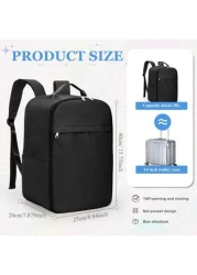 Large Travel Backpack Boy And Girl Business Laptop Backpack Cabin Bag 40x20x25 Carry On Backpack Airline Approved Waterproof Backpack Multi Functional Independent Computer Layer Middle School Students