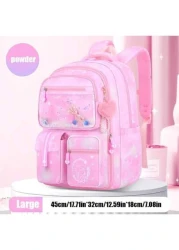 1pc Cute Preppy Lightweight Portable Large Capacity With Adjustable Strap Bowknot School Bag For Girl Refrigerator Style Design Backpack School Bag S Bag Small Backpack Bag School School Backpack Ruck