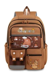 Large Capacity Cute Cartoon Backpack Lightweight And Convenient For Girls