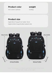 New Elementary School Backpack For Aged 1 3 6 And 6 12 Lightweight And Casual Classic Children s Backpack Large Capacity Student Backpack