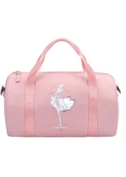 1pc New Round Shape One Shoulder Dance Bag Nylon Latin Ballet Dance Backpack