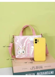 Free Gift Little Rabbit Shoulder Bag Cartoon Girls Crossbody Handbag For Kids