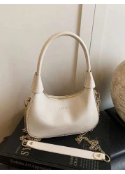 1pc New Fashion Girls Niche Bag Pu Material And Fashionable New Bag Exquisite And Beautiful Small Bag Can Be Cross Body Adjustable Shoulder Strap Casual And Fashionable Very Suitable For Taking Out To