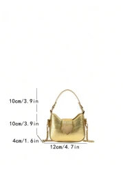 New Exported Children s Bag Girls Shoulder Handbag Mini Solid Color Heart Baby Alligator Texture Shoulder Bag