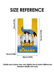 Disney Disney New Small Cartoon Knit Handbag Kids Convenient Tote Bag Cute Stitch Donald Duck Mickey Minnie Student Fashionable Lightweight Handbag