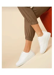 Stil Ayakkabim Unisex White Sneakers