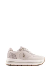 U.S. Polo Assn. Shery 5Fx Beige Women's Sneakers
