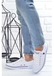 U.S. Polo Assn. White - Penelope 2fx Unisex High-Top Sneaker Shoes