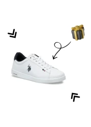 U.S. Polo Assn. FRANCO GSN New Season Orthopedic 3FX White-Black-Red-Navy Blue Unisex Sneaker